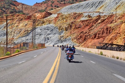 På motorcykel fra kyst til kyst i USA