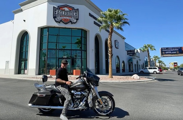 Dennis præsentation af Harley-Davidson Street Glide - MC USA