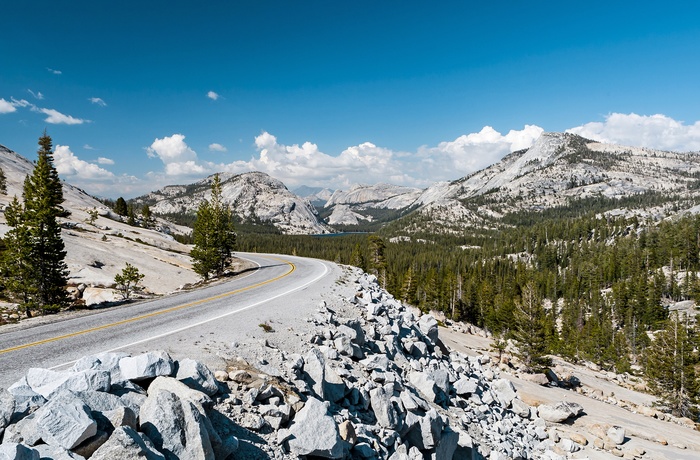 Tioga Pass i Californien