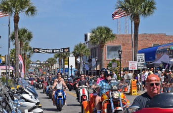 Motorcykler til Daytona Bikeweek i Florida - USA