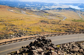 Beartooth Highway gennem Montana og Wyoming, USA
